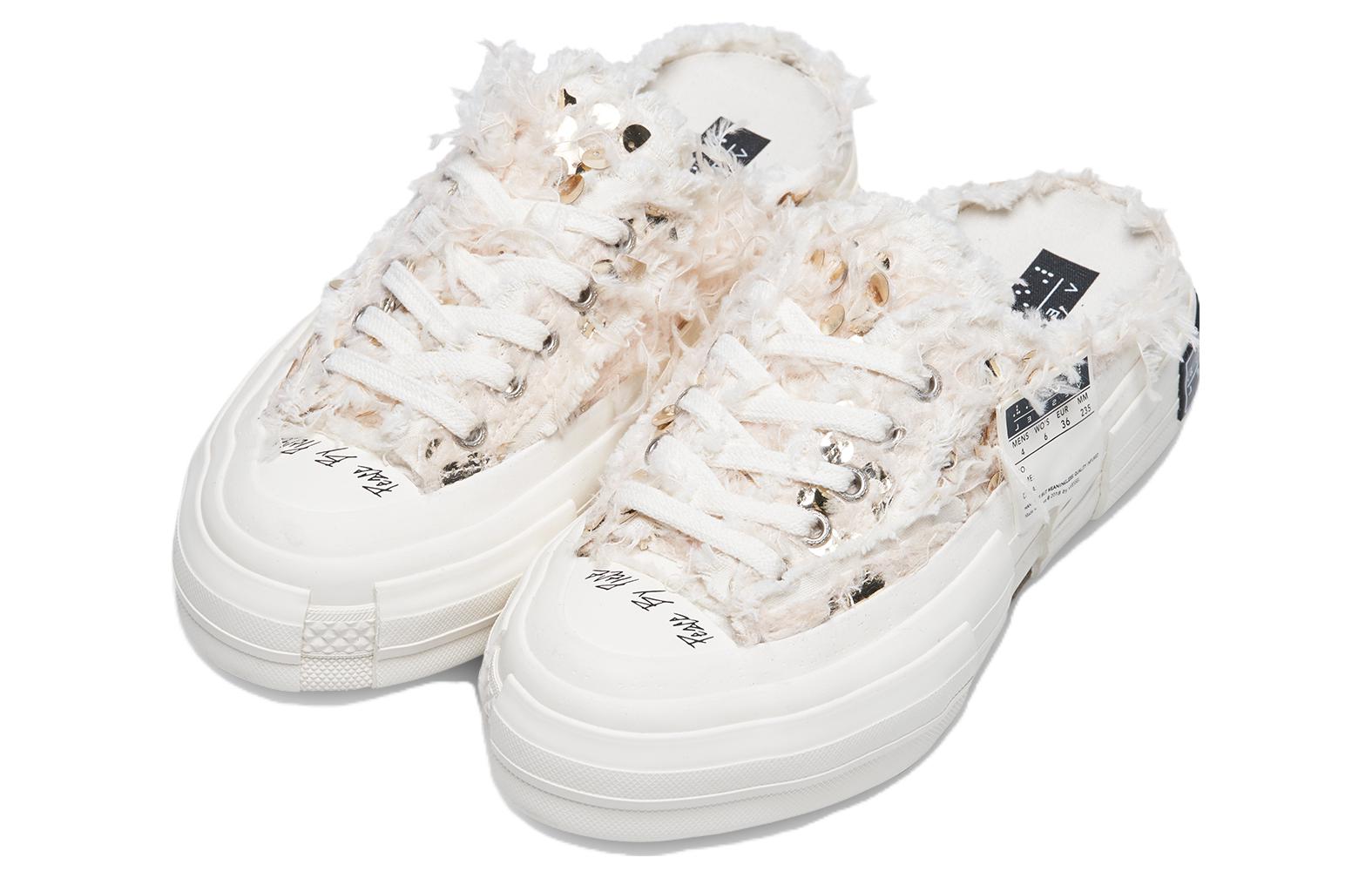 Lookbook xVESSEL 帆布低帮鞋 '天鹅之心' F23X02G