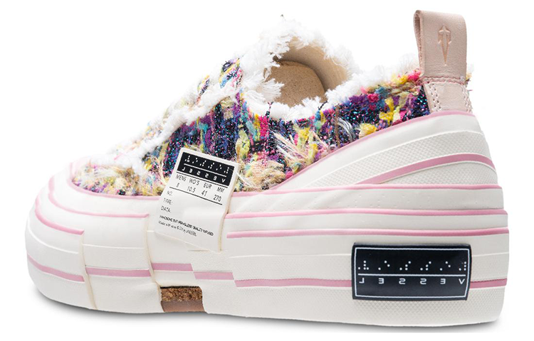 Purchase xVESSEL 크레이지 컬러 트위드 '크리스마스 트리' F22X70C