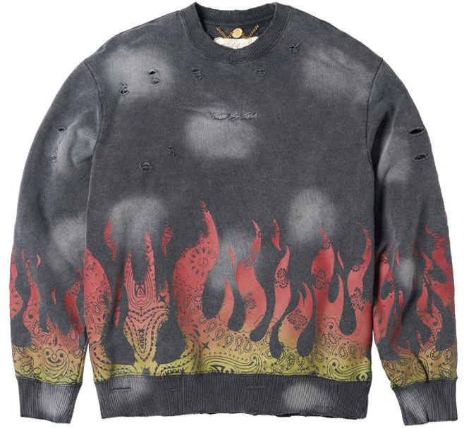 x-vessel-fw-22-distressed-flame-print-crewneck-sweatshirt-unisex-grey-y22-x211-b