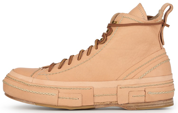 Buy G.O.P. Highs 天然皮革 xVESSEL黃褐樹膏皮高筒 男女同款