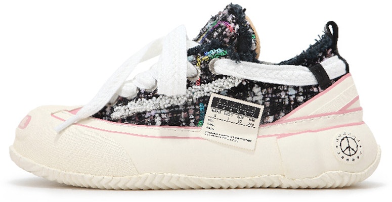 xVESSEL g.o.p. 2.0 棉花糖低筒 "黑色粗花呢" 光感變色帆布鞋 男女同款 黑白 Buy xVESSEL g.o.p. 2.0 棉花糖低筒 "黑色粗花呢" 光感變色帆布鞋 男女同款 黑白