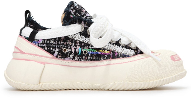 xVESSEL g.o.p. 2.0 棉花糖低筒 "黑色粗花呢" 光感變色帆布鞋 男女同款 黑白 Lookbook xVESSEL g.o.p. 2.0 棉花糖低筒 "黑色粗花呢" 光感變色帆布鞋 男女同款 黑白