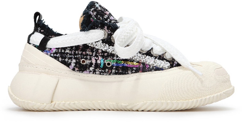 xVESSEL g.o.p. 2.0 棉花糖低筒 "黑色粗花呢" 光感變色帆布鞋 男女同款 黑白 Shop xVESSEL g.o.p. 2.0 棉花糖低筒 "黑色粗花呢" 光感變色帆布鞋 男女同款 黑白