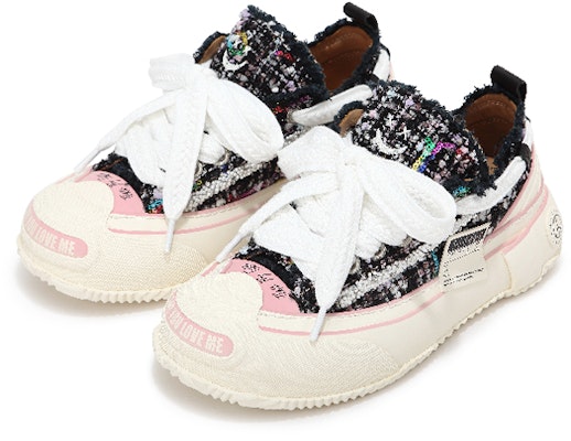 xVESSEL g.o.p. 2.0 棉花糖低筒 "黑色粗花呢" 光感變色帆布鞋 男女同款 黑白 Purchase xVESSEL g.o.p. 2.0 棉花糖低筒 "黑色粗花呢" 光感變色帆布鞋 男女同款 黑白