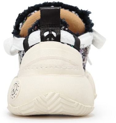 xVESSEL g.o.p. 2.0 棉花糖低筒 "黑色粗花呢" 光感變色帆布鞋 男女同款 黑白 2