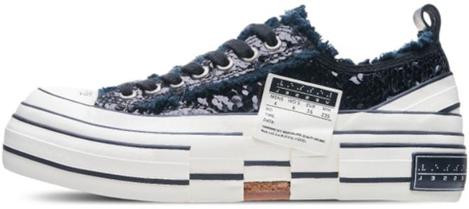 xVESSEL 暗夜女皇 摩登雙面亮片 設計感 小眾厚底 耐磨防滑 低筒 帆布鞋 男女同款 黑色 Buy xVESSEL 暗夜女皇 摩登雙面亮片 設計感 小眾厚底 耐磨防滑 低筒 帆布鞋 男女同款 黑色