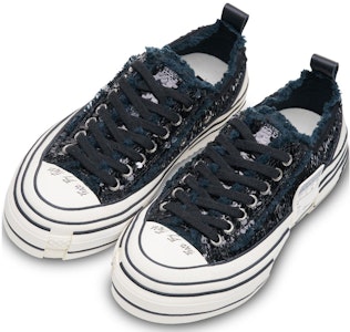 xVESSEL 暗夜女皇 摩登雙面亮片 設計感 小眾厚底 耐磨防滑 低筒 帆布鞋 男女同款 黑色 Order xVESSEL 暗夜女皇 摩登雙面亮片 設計感 小眾厚底 耐磨防滑 低筒 帆布鞋 男女同款 黑色