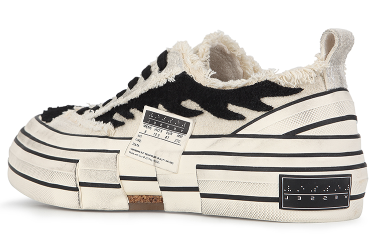 Shop xVESSEL G.O.P. 低帮 '黑焰' F21X24B