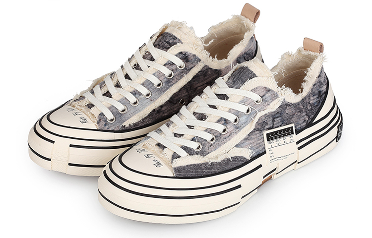 Lookbook xVESSEL G.O.P. 低帮 '灯芯绒灰色扎染’ S21X15G