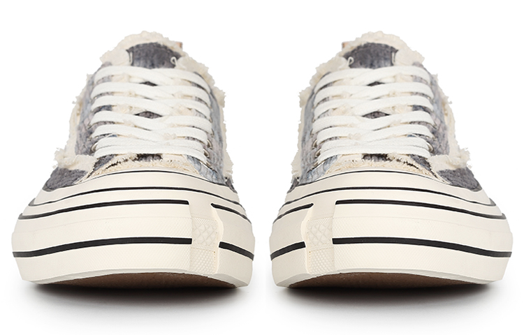 Shop xVESSEL G.O.P. 低帮 '灯芯绒灰色扎染’ S21X15G