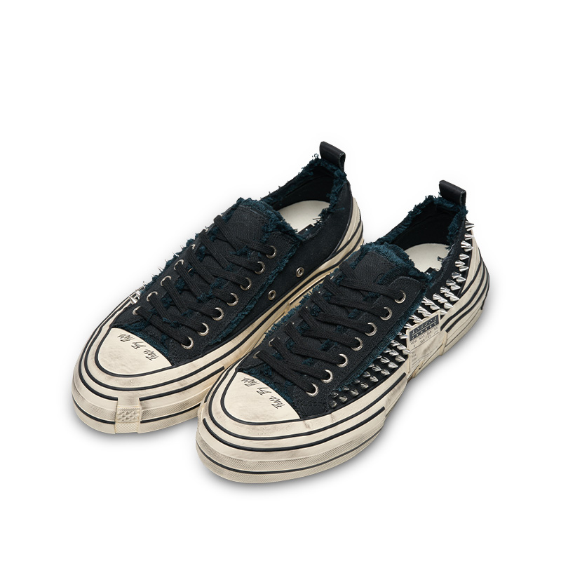 Shop xVESSEL G.O.P. Lows 'Dewu 8th Anniversary Hitam Bertatah' S23X18B-DW