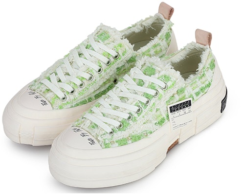 xVESSEL G.O.P. Lows “Grass Tweed“ 低筒軟木塞硫化鞋 低筒 帆布鞋 男女同款 綠色 光感變色 Shop xVESSEL G.O.P. Lows “Grass Tweed“ 低筒軟木塞硫化鞋 低筒 帆布鞋 男女同款 綠色 光感變色
