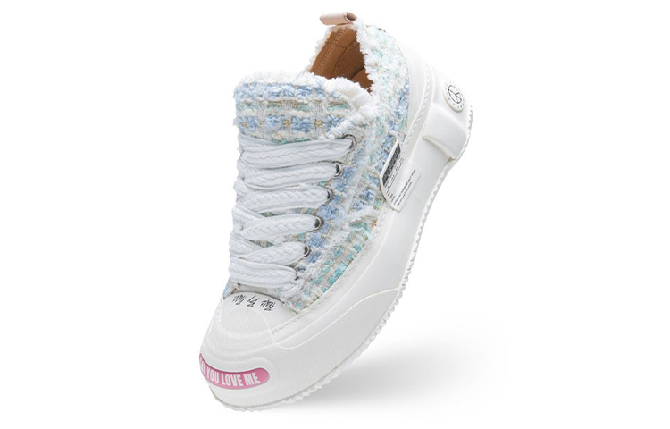 Lookbook xVESSEL G.O.P. Lows 'Marshmallow Blue' Kasut Sneaker Biru Lembut F22X64B