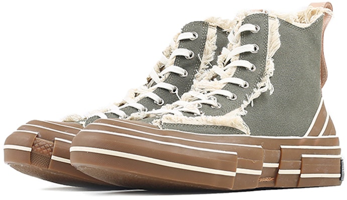 xVESSEL 輕便耐磨 高筒 溜板鞋 男女同款 軍綠 Lookbook xVESSEL 輕便耐磨 高筒 溜板鞋 男女同款 軍綠