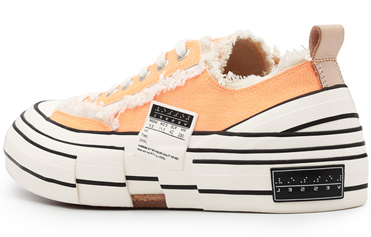 Shop xVESSEL G.O.P. Lows 防滑耐磨 低筒 滑板鞋 男女皆宜 橘色