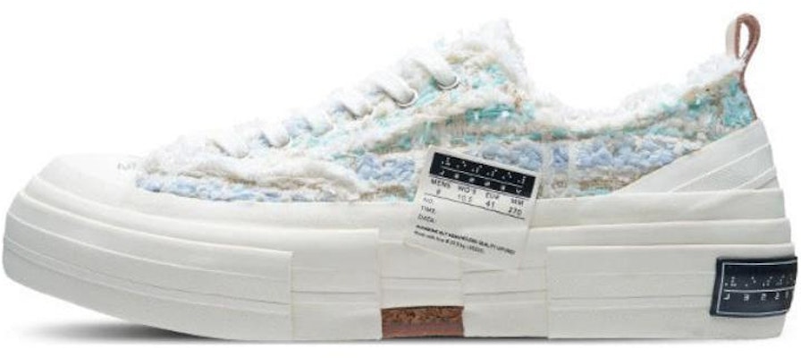 【10月31日20點 得物限時補貨50雙】 xVESSEL G.O.P. Lows “Pastel Mixed Tweed“ 粗花呢 潮流時尚 低筒 硫化帆布鞋 男女同款 藍色 Buy 【10月31日20點 得物限時補貨50雙】 xVESSEL G.O.P. Lows “Pastel Mixed Tweed“ 粗花呢 潮流時尚 低筒 硫化帆布鞋 男女同款 藍色