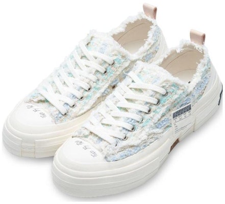 【10月31日20點 得物限時補貨50雙】 xVESSEL G.O.P. Lows “Pastel Mixed Tweed“ 粗花呢 潮流時尚 低筒 硫化帆布鞋 男女同款 藍色 Order 【10月31日20點 得物限時補貨50雙】 xVESSEL G.O.P. Lows “Pastel Mixed Tweed“ 粗花呢 潮流時尚 低筒 硫化帆布鞋 男女同款 藍色