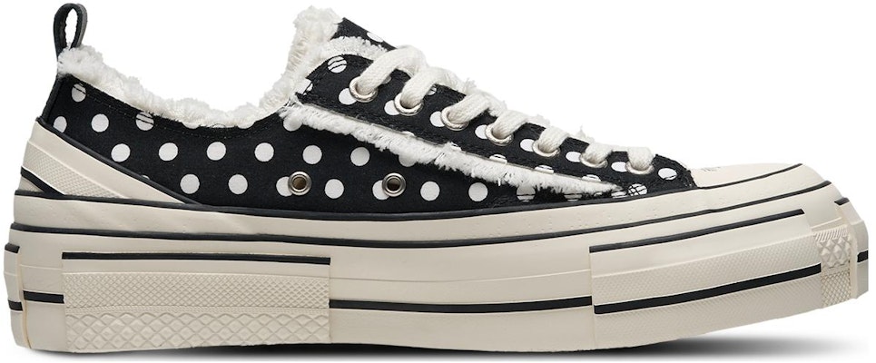 xVESSEL G.O.P. 低帮帆布鞋 '波尔卡圆点' S23X07B Order xVESSEL G.O.P. 低帮帆布鞋 '波尔卡圆点' S23X07B