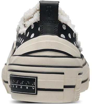 xVESSEL G.O.P. 低帮帆布鞋 '波尔卡圆点' S23X07B Sizing xVESSEL G.O.P. 低帮帆布鞋 '波尔卡圆点' S23X07B