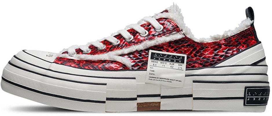 xVESSEL G.O.P. 低帮 '红色蟒蛇纹' F22X86R Buy xVESSEL G.O.P. 低帮 '红色蟒蛇纹' F22X86R