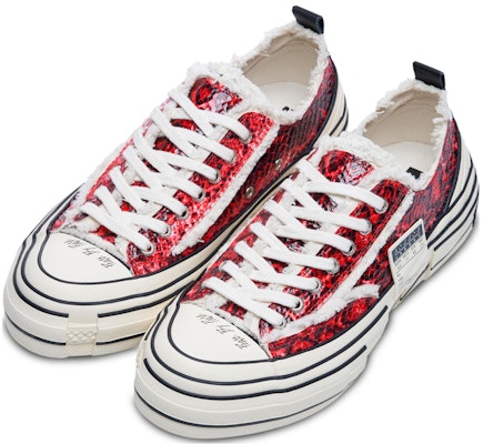 xVESSEL G.O.P. 低帮 '红色蟒蛇纹' F22X86R Order xVESSEL G.O.P. 低帮 '红色蟒蛇纹' F22X86R