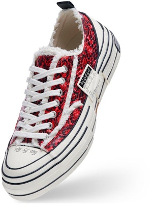 xVESSEL G.O.P. 低帮 '红色蟒蛇纹' F22X86R Shop xVESSEL G.O.P. 低帮 '红色蟒蛇纹' F22X86R