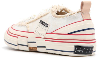 Shop 【10月31日20點 得物限時補貨50雙】xVESSEL G.O.P. LOWS WHITE 潮流百搭 低筒 板鞋 男女同款 白色