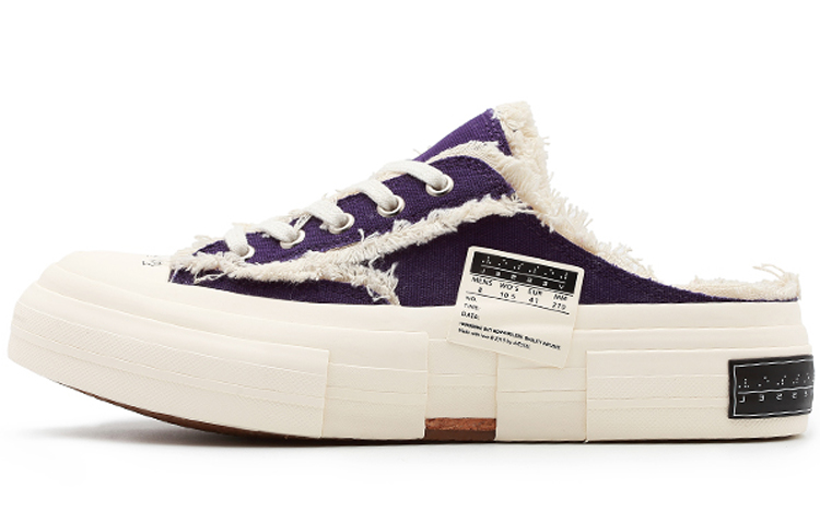 xVESSEL G.O.P. Slip On 'Deconstructed Black Purple' S20X005V