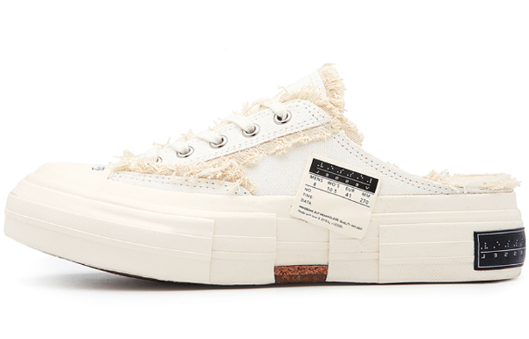 Buy xVESSEL G.O.P. 无带便鞋 '解构白' S20X005W