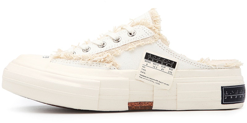 xVESSEL G.O.P. Slip On 'Deconstructed White' S20X005W Buy xVESSEL G.O.P. Slip On 'Deconstructed White' S20X005W