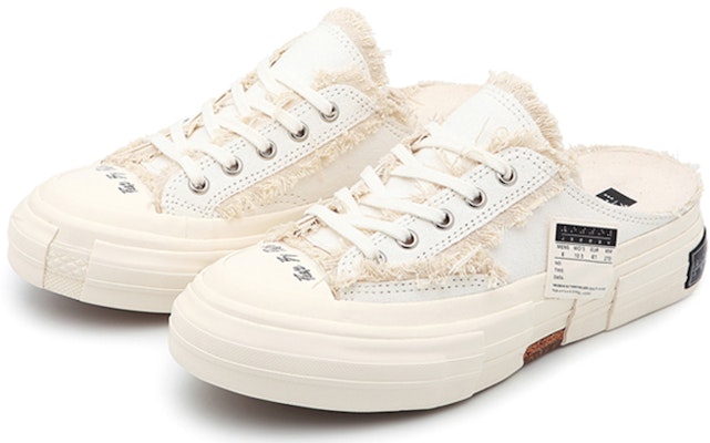 xVESSEL G.O.P. Slip On 'Deconstructed White' S20X005W Order xVESSEL G.O.P. Slip On 'Deconstructed White' S20X005W