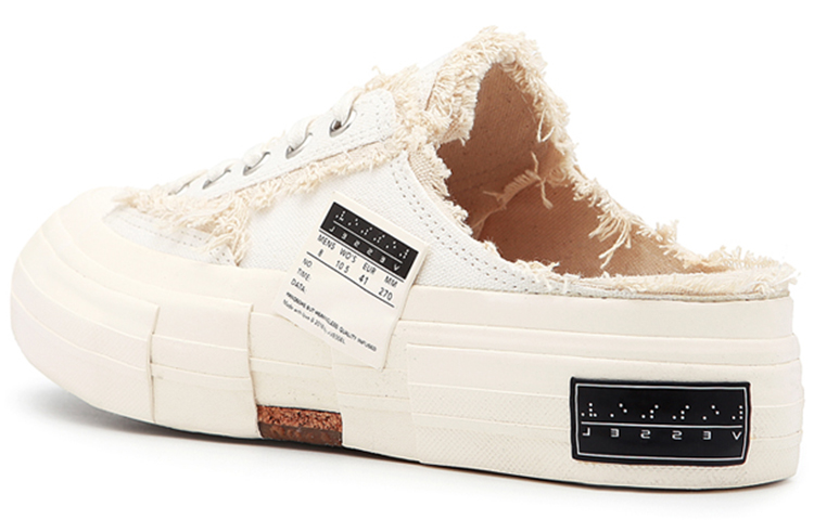 Lookbook xVESSEL G.O.P. 无带便鞋 '解构白' S20X005W