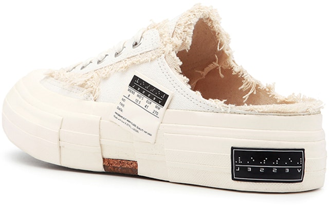 xVESSEL G.O.P. Slip On 'Deconstructed White' S20X005W Lookbook xVESSEL G.O.P. Slip On 'Deconstructed White' S20X005W