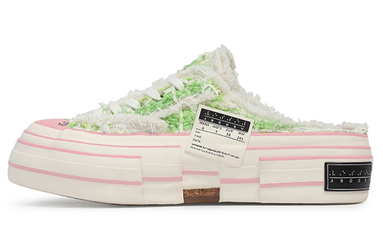 Order xVESSEL G.O.P. 便鞋 '草绿色粗花呢' S22X39G