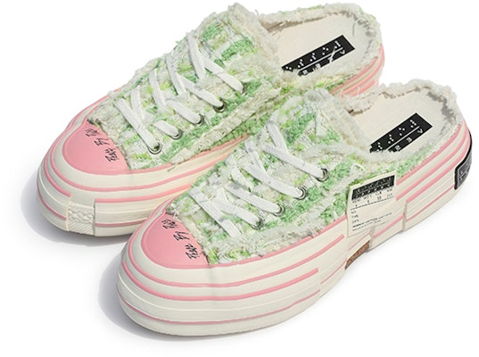 xVESSEL G.O.P. 便鞋 '草绿色粗花呢' S22X39G Purchase xVESSEL G.O.P. 便鞋 '草绿色粗花呢' S22X39G