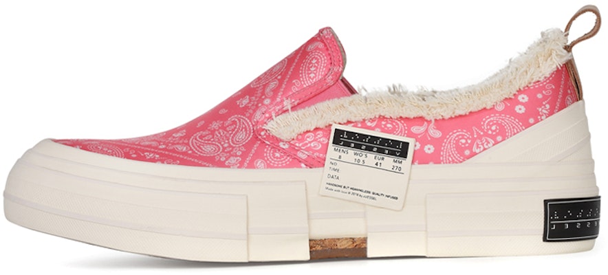 xVESSEL G.O.P. Slip On 'Paisley Pink' S21X16RS Buy xVESSEL G.O.P. Slip On 'Paisley Pink' S21X16RS