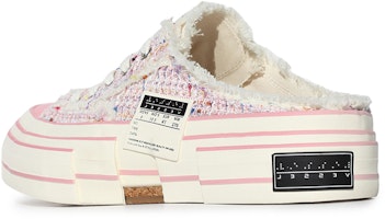 엑스베슬 G.O.P. 슬립온 '핑크 트위드' F21X35P Shop 엑스베슬 G.O.P. 슬립온 '핑크 트위드' F21X35P