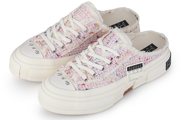 xVESSEL G.O.P. Slip-On 'Pink Tweed' F21X35P 1
