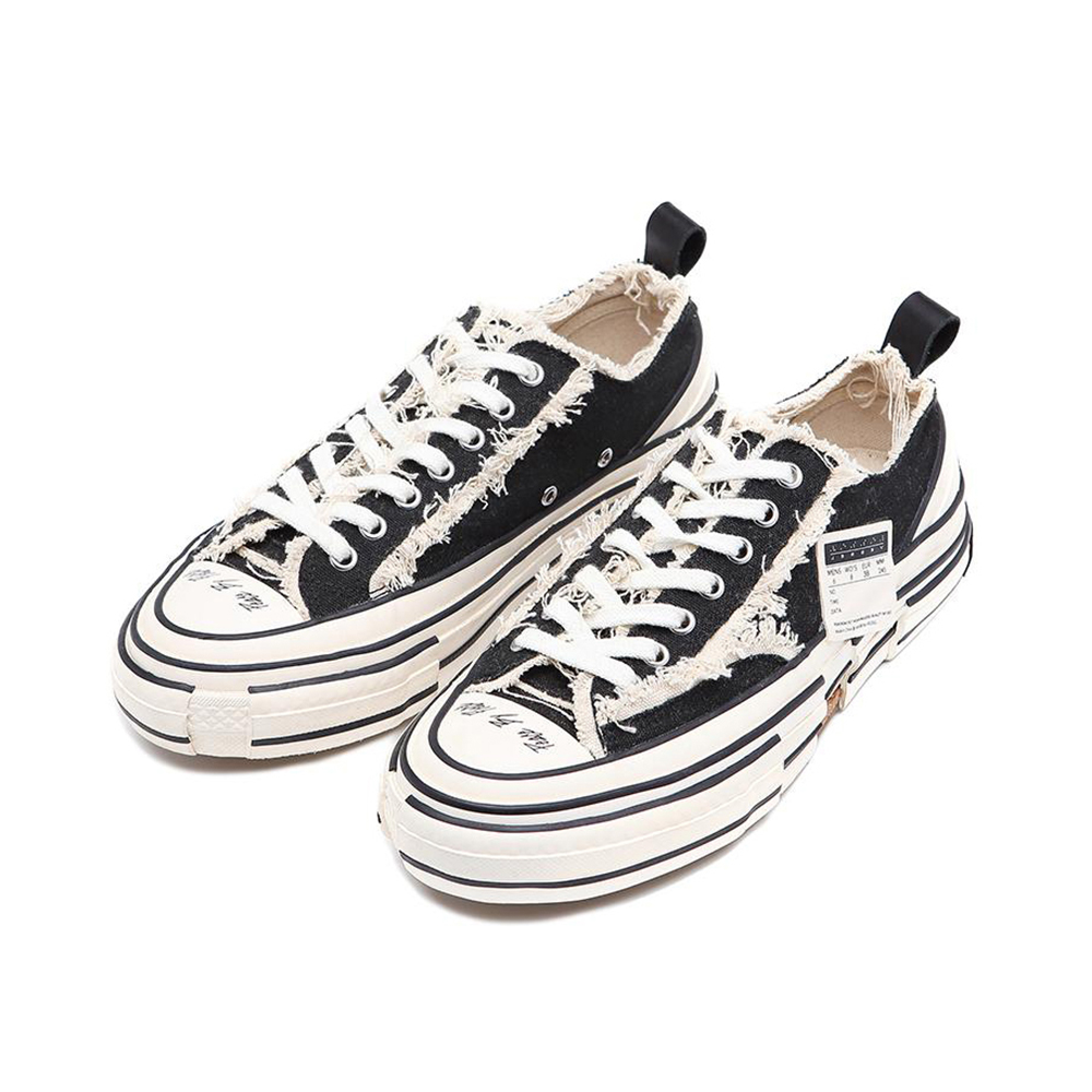 Lookbook Kasut xVESSEL G.O.P Lows 'Hitam' S19X001B untuk Lelaki & Wanita