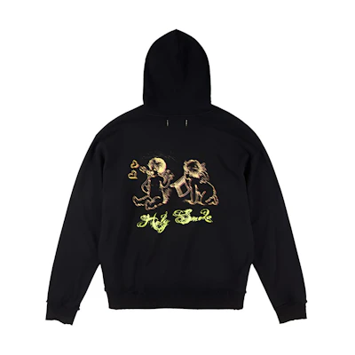 xVESSEL Holy Smoke Cherubim Hoodie Black Unisex Sweatshirt Y20X716B