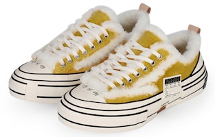 xVESSEL Lows 冬季暖绒 休閒 低幫 板鞋 男女同款 黃色 Order xVESSEL Lows 冬季暖绒 休閒 低幫 板鞋 男女同款 黃色