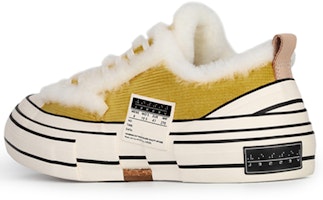 xVESSEL Lows 冬季暖绒 休閒 低幫 板鞋 男女同款 黃色 Details for xVESSEL Lows 冬季暖绒 休閒 低幫 板鞋 男女同款 黃色