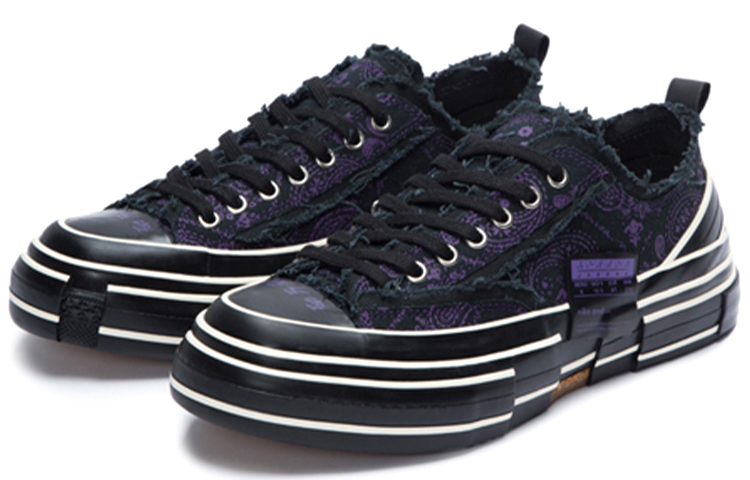 Shop Scarpe xVESSEL niko and... x Low Top Unisex ''Viola'' ''Fiore di Anacardo'' F20X011P