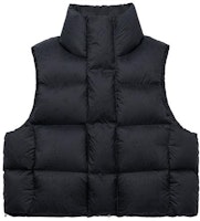 xVESSEL Paisley Zipper Oversized Vest Unisex Black Y24X702B xVESSEL Paisley Zipper Oversized Vest Unisex Black Y24X702B