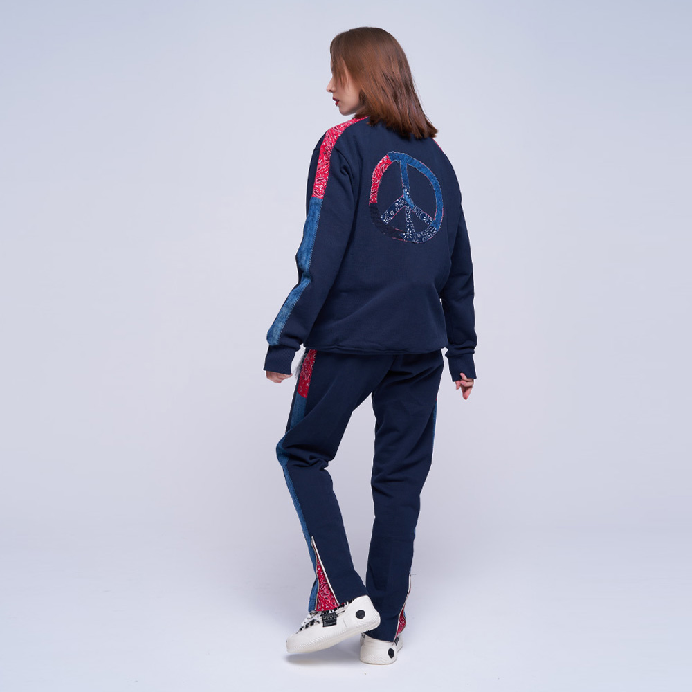 Purchase xVESSEL 拼接燈芯絨休閒長褲 男女通用 Y22X228B