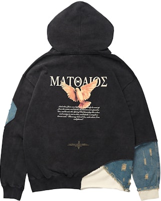 xVESSEL ピースダブ プリント オーバーサイズ フーディ ユニセックス スウェット Y20X730 Lookbook xVESSEL ピースダブ プリント オーバーサイズ フーディ ユニセックス スウェット Y20X730