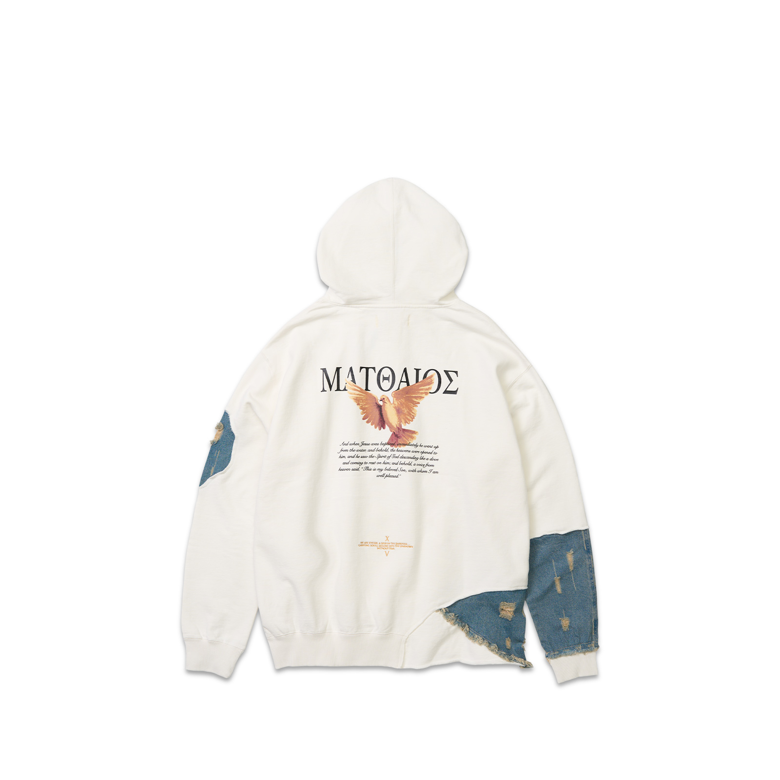 Sizing xVESSEL ピースダブ プリント オーバーサイズ フーディ ユニセックス スウェット Y20X730