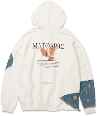 xVESSEL ピースダブ プリント オーバーサイズ フーディ ユニセックス スウェット Y20X730 Sizing xVESSEL ピースダブ プリント オーバーサイズ フーディ ユニセックス スウェット Y20X730