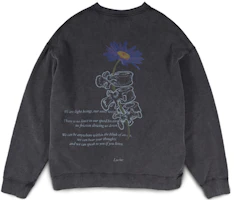 xVESSEL Purple Daisy Sweatshirt Unisex Black Y20X713B xVESSEL Purple Daisy Sweatshirt Unisex Black Y20X713B