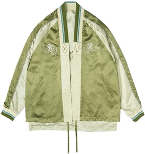 xVESSEL 可逆橫須賀刺繡緞面飛行夾克 男女流行款式 y23x682p 3